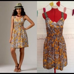 NWT Trina Turk Toucan Obon zebra paisley dress 2