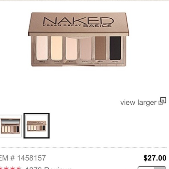 New Urban Decay Naked Basics Palette