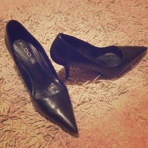 ❗Aldo black heels❗