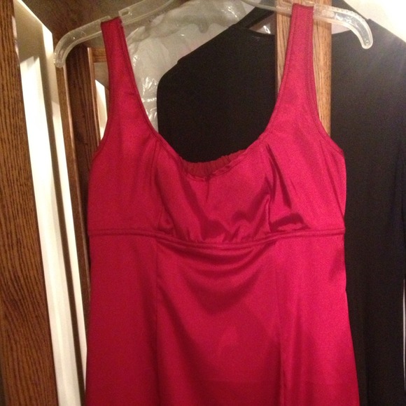 Willing to trade-Express red corset back dress
