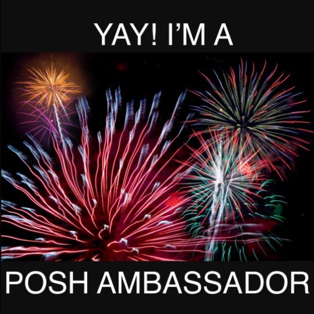 YAY! IM A POSH AMBASSADOR!😊🙌🏻🎉🛍🙏🏻