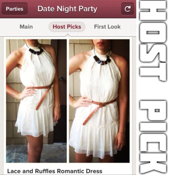 Lace and Ruffles Romantic Dress - Picture 1 of 3