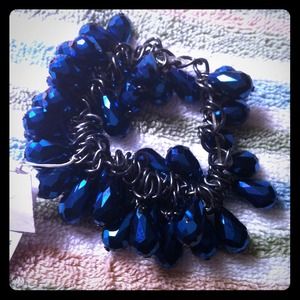 Brand new gem/beaded glam confetti bracelet