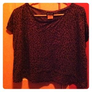 Grayish Cheetah Shirt.