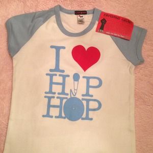 Brand new with tags I❤hip hop shirt!