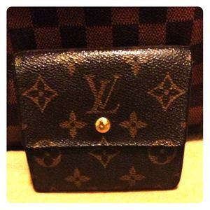 🔸Reduced🔸AUTH Louis Vuitton Elise Wallet