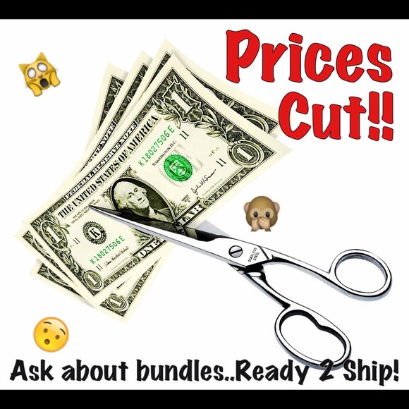 I've been slashing prices....✂💸