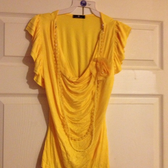 Yellow shirt