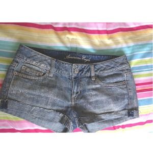 American Eagle Glitter Shorts