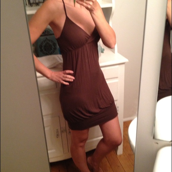 🚫Sold in Bundle🚫Fun, flirty, & comfy brown dress