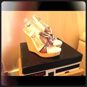 Naughty Monkey's "Not Rated" in "Mai Tai" Wedges