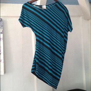 Off the shoulder striped shirt! Super soft