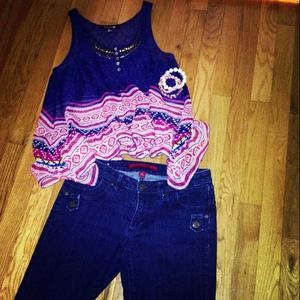 🌟REDUCED!🌟Banana Republic Jeans!! 🎀💜