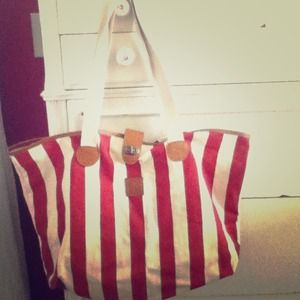 ❌Traded❌ Large Stripped Tote