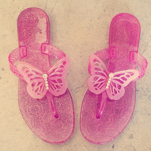 Coach Shoes - Authentic Coach butterfly pink flat size 7