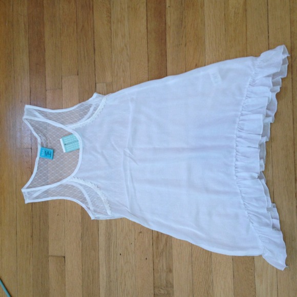 *Sold* h.i.p. sheer lacey tank top