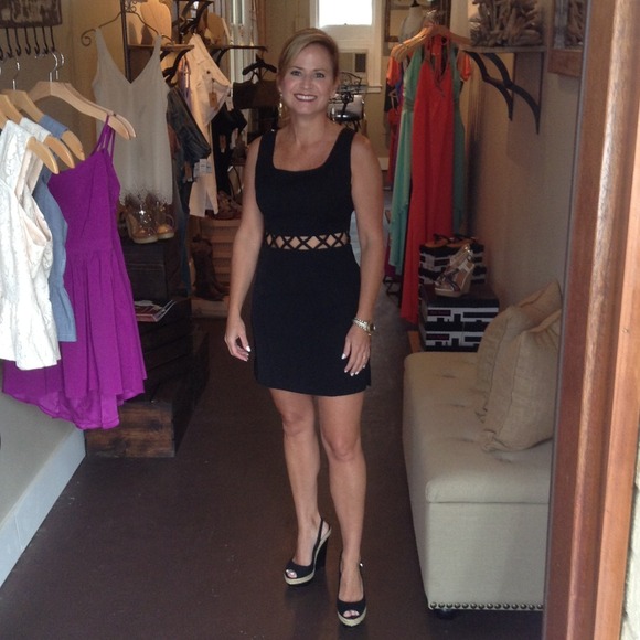 6 Shore Road...Cut Out Mini Dress