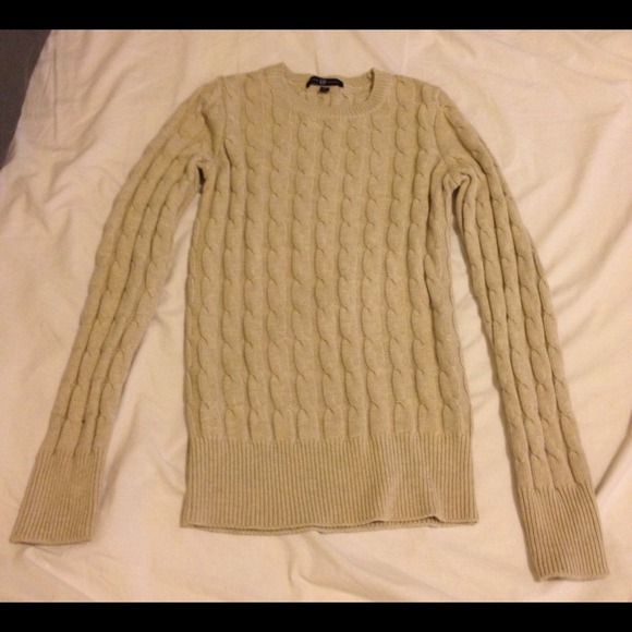 🚫❌N/A❌🚫Gap Crew Neck Soft Beige Sweater XS