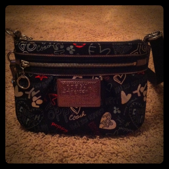 Small Coach Poppy Crossbody Bag