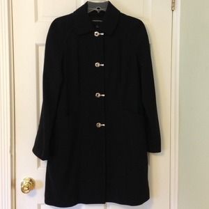 London Fog Black raincoat