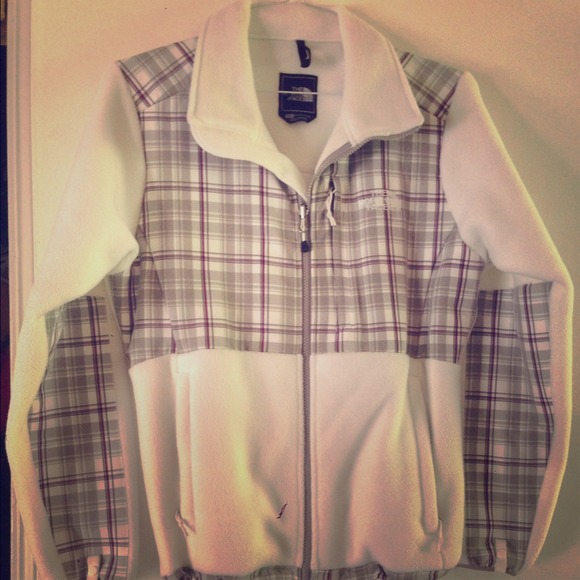 Northface Plaid Fleece Jacket