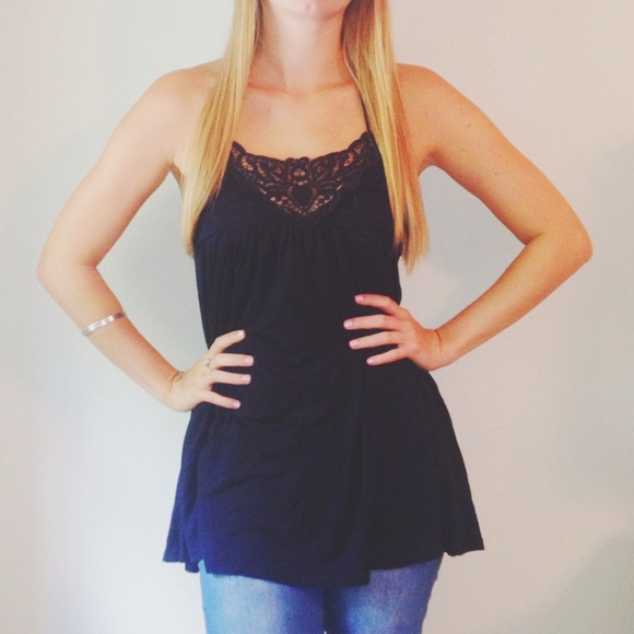 Blue halter top!