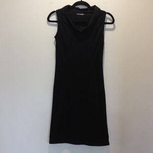Like new! Black Career Dress with collar