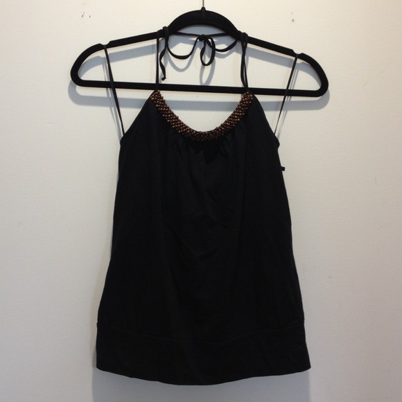 Like new! BR wooden beaded halter top