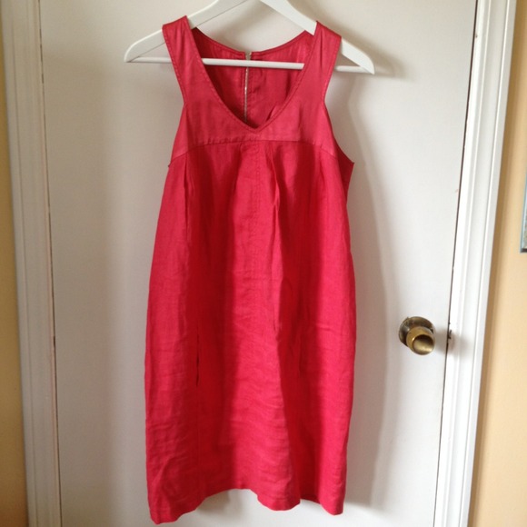 Athé Vanessa Bruno coral dress