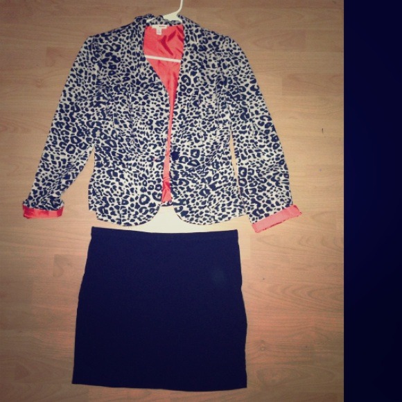 Jacket and skirt!