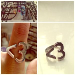 Silver Heart Ring