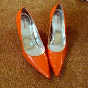 Orange heels