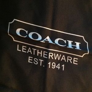 Coach silk scarf