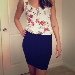 🎀Arden B🎀Black Banded Skirt