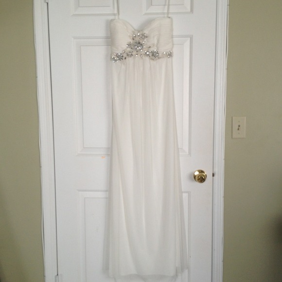 White formal.
