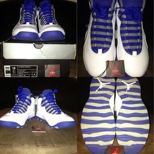 Air Jordan X 10 Retro "Old Royal" Size 10