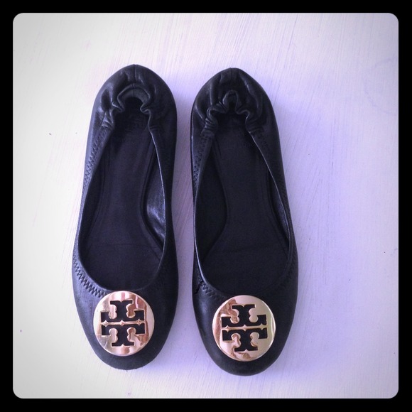 Authentic Tory Burch Reva Ballet Flats