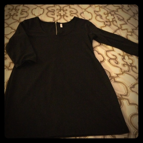 Professional black dress