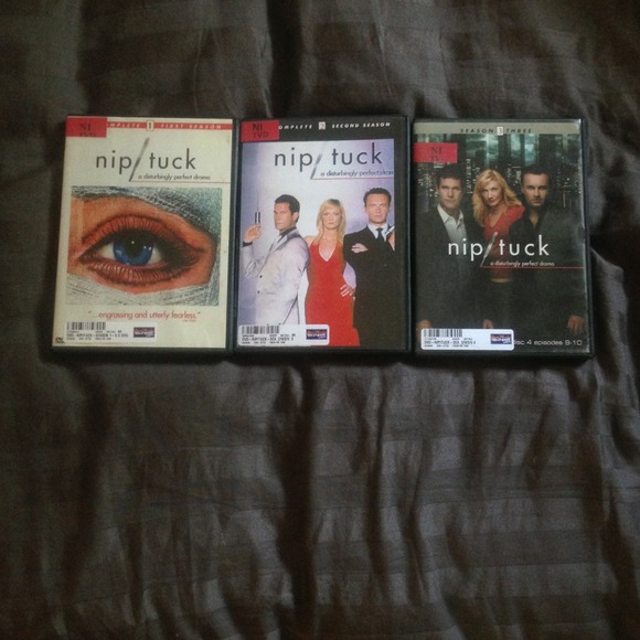 Nip Tuck seasons 1,2,3!