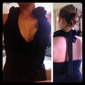 Beautiful Halter black top