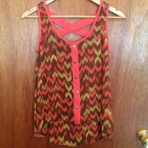 Chiffon Tank