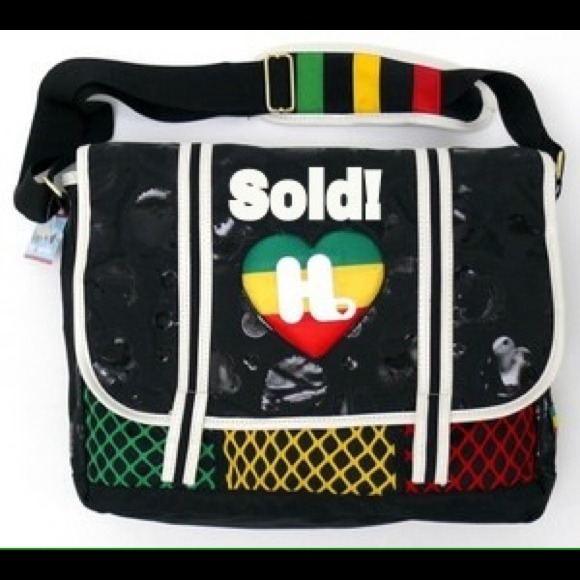Harajuku Lovers Rasta Messenger Bag