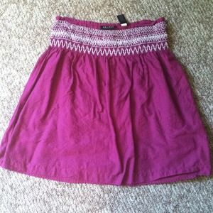 Purple skirt