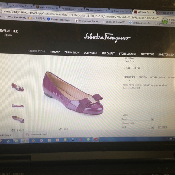 Salvatore Ferragamo Varina ballerina flat - Picture 2 of 4