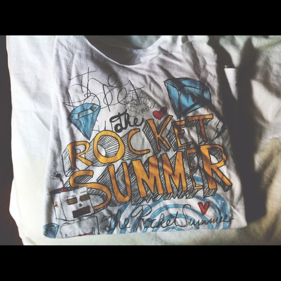 🎶 The Rocket Summer Band Tee