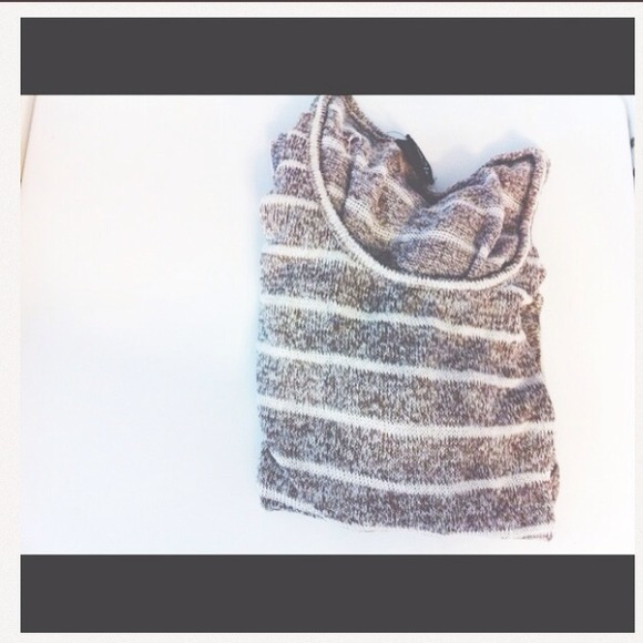 Striped Knit Tunic - Picture 2 of 2