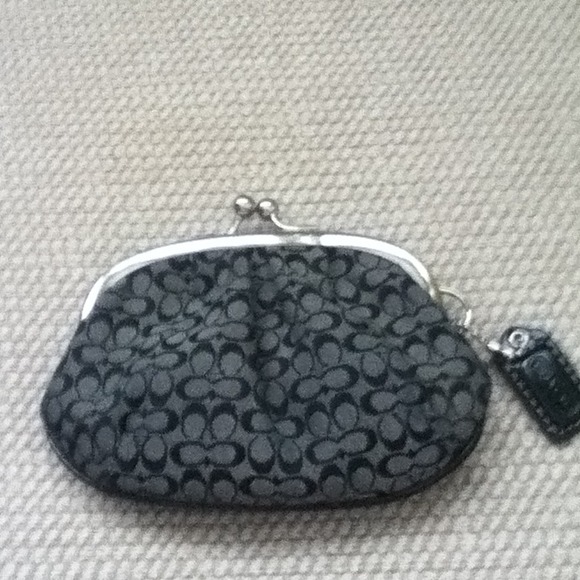 Authentic Coach change purse