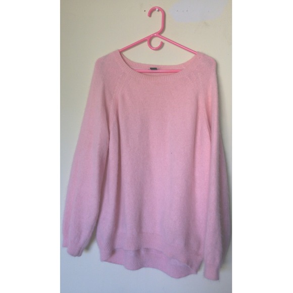 H&M Pink Fuzzy Sweater