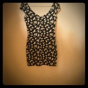little black floral dress!