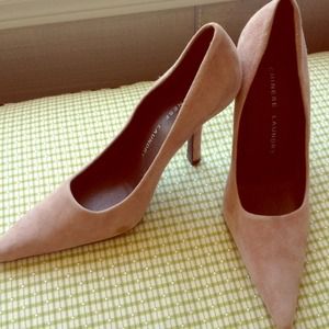 Chinese Laundry suede stilettos